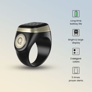 Zikr Ring Noor 2 - Smart Digital Tasbih Ring