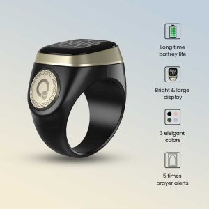 Zikr Ring Noor 2 - Smart Digital Tasbih Ring