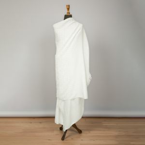 Ibne Zafar Terry Cotton Ihram for Men | Dobby Soft Hajj and Umrah Essential